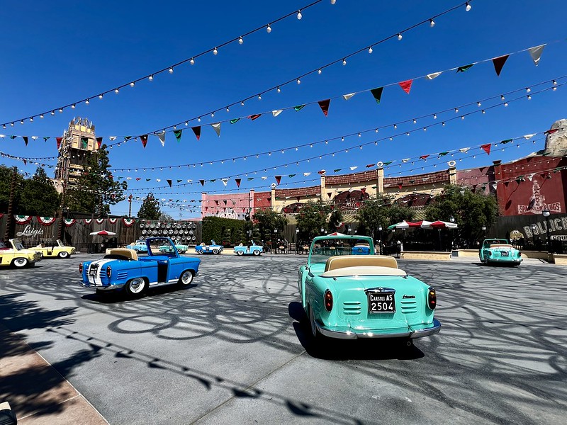 Luigi's Rollickin' Roadsters in Disney California Adventure